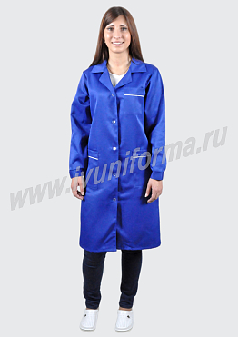 Халат рабочий женский арт. Р-20-251-ГР