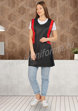 Фартук для парикмахера женский арт. УН-04-45-ТАФ