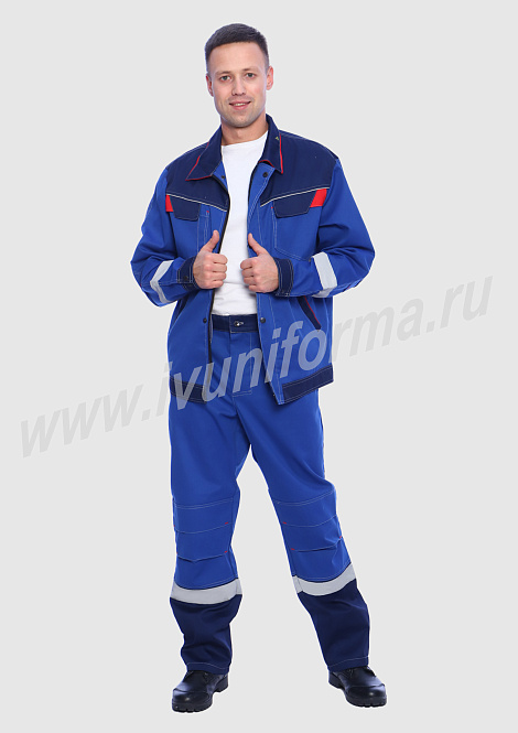 Костюм рабочий мужской твил арт. Р-02-20