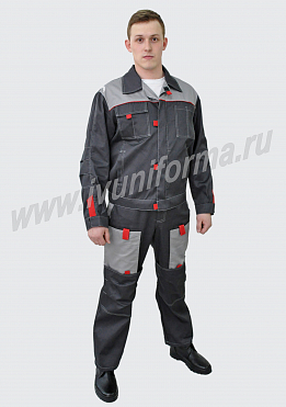 Костюм рабочий мужской арт. Р-02-52-ГР