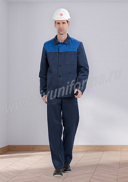 Куртка рабочая мужская арт. Р-01-1-ГР